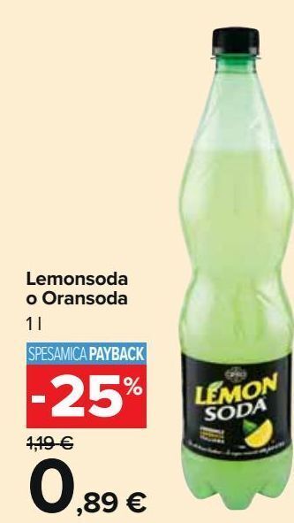Carrefour Market Lemonsoda o oransoda offerta