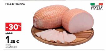 Carrefour Market Fesa di tacchino offerta