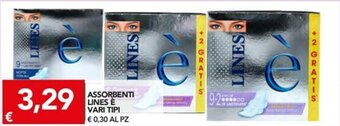 TuoDi Lines è Assorbenti Vari Tipi offerta