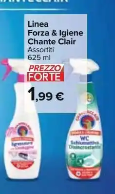 Carrefour Market Linea forza & igiene chanteclair offerta