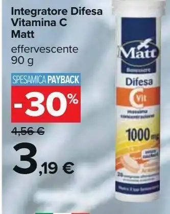 Carrefour Market Integratore difesa vitamina c matt offerta