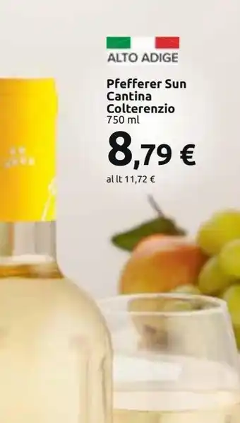 Carrefour Market Pfefferer sun cantina colterenzio offerta