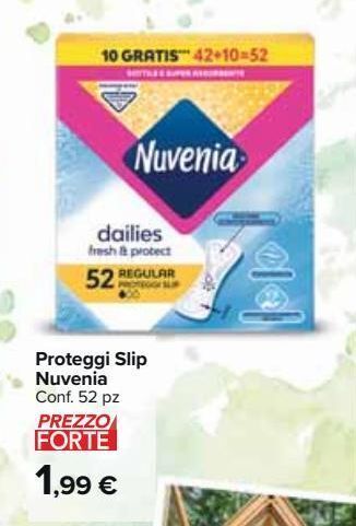 Carrefour Market Proteggi-slip nuvenia offerta