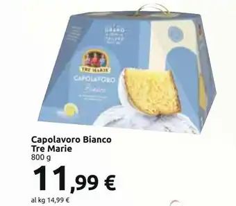 Carrefour Market Capolavoro bianco tre marie offerta