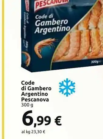 Code di gambero argentino pescanova