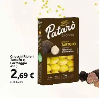Carrefour Market Gnocchi ripieni tartufo e formaggio offerta