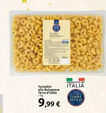 Carrefour Market Tortellini alla bolognese terre d'italia offerta