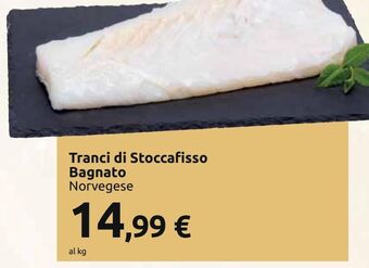 Tranci di stoccafisso bagnato