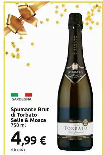 Spumante brut di torbato sella & mosca