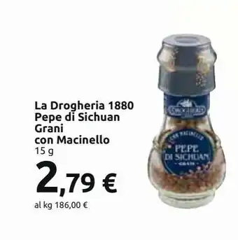 Carrefour Market La drogheria 1880 pepe di sichuan grani con macinello offerta