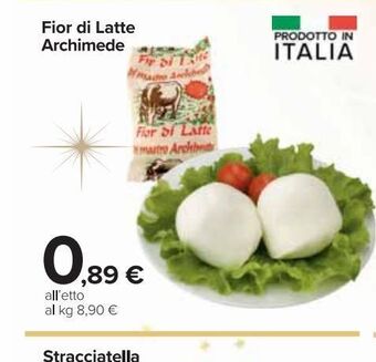 Carrefour Market Fior di latte archimede offerta