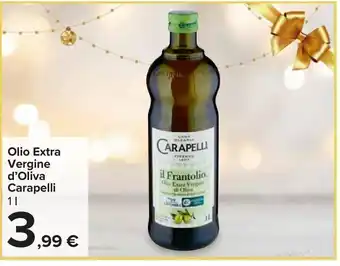 Carrefour Market Olio extra vergine di oliva carapelli offerta