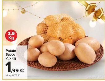 Carrefour Market Patate sacco 2,5 kg offerta