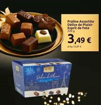 Praline assortite delice de plaisir esprit de fete