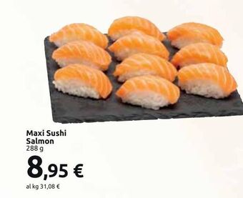 Carrefour Market Maxi sushi salmon offerta