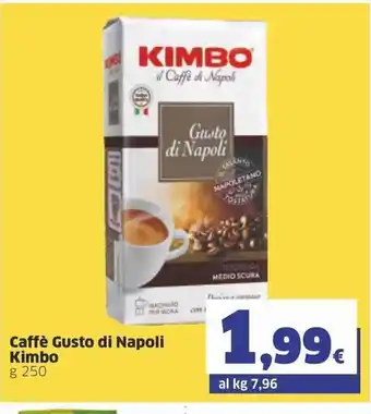 Sigma Caffé Motta Gusto di Napoli Kimbo 250 g offerta