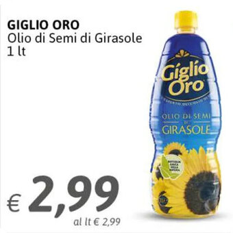 Crai Giglio Oro Olio di Semi di Girasole 1 lt offerta
