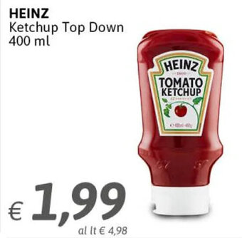 Heinz Ketchup Top Down 400 ml