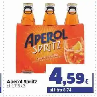 Sigma Aperol Spritz 17,5 cl x 3 offerta