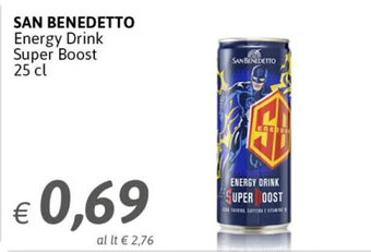 Crai San Benedetto Energy Drink Super Boost 25 cl offerta