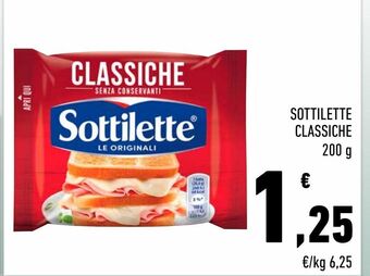 Conad Sottilette classiche offerta