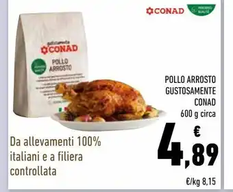 Conad Pollo arrosto gustosamente conad offerta