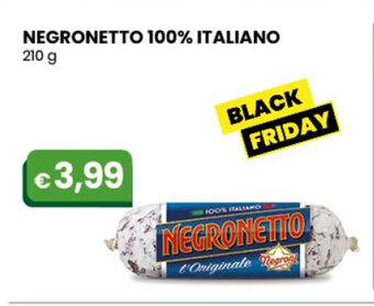 Gala Supermercati Negronetto 100% Italiano 210 g offerta