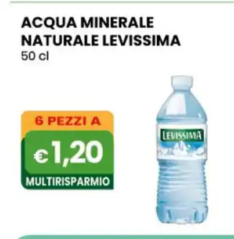 Gala Supermercati Acqua Minerale Naturale Levissima 50 cl offerta
