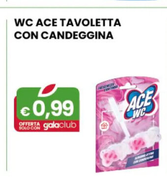 WC ACE Tavoletta Con Candeggina