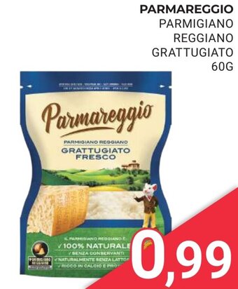 Eté Parmareggio Parmigiano Reggiano Grattugiato 60 g offerta