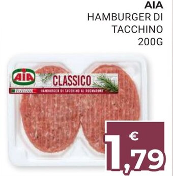 Eté AIA Hamburger di Tacchino 200 g offerta