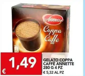 Annette Gelato Coppa Caffè 4pz 280g