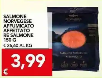 Re Salmone Norvegese Affumicato Affettato 150g