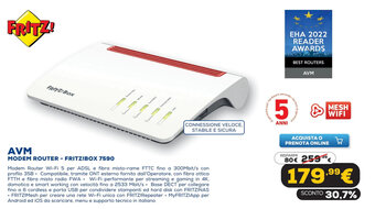 Euronics AVM Modem Router - Fritz! Box 7590 offerta