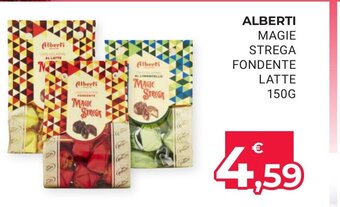 Eté Alberti Magie Strega Fondente Latte 150 g offerta