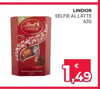 Lindor Selfie Al Latte 62 g
