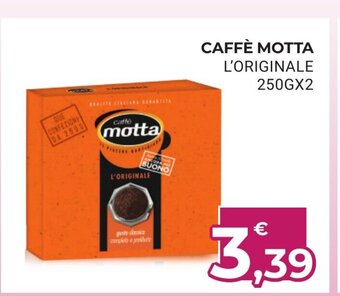 Eté Caffè Motta L'Originale 250gx2 offerta