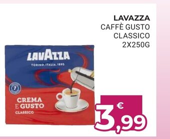 Eté Lavazza Caffè Gusto Classico 2x250 g offerta