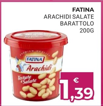 Eté Fatina Arachidi Salate Barattolo 200g offerta