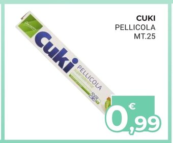 Eté Cuki Pellicola Mt. 25 offerta