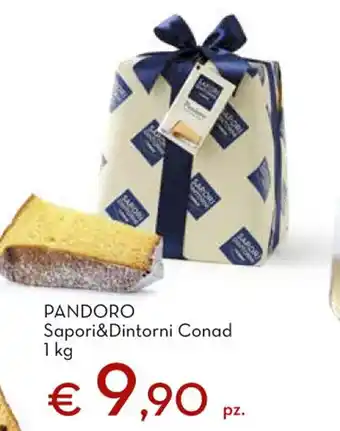 Conad City Pandoro Sapori&Dintorni Conad 1 kg offerta
