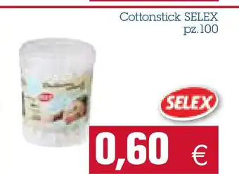 Emi Spesa Selex Cottonstick 100 pz offerta
