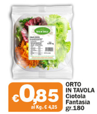 Orto in Tavola Ciotola Fantasia gr.180