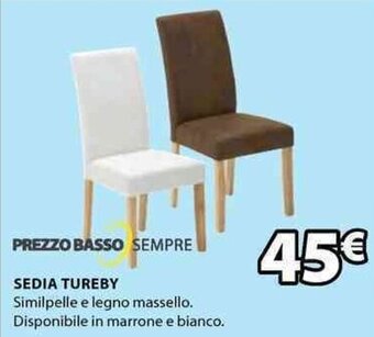 JYSK Sedia Tureby offerta