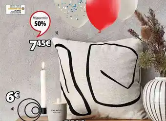 JYSK Cuscino Hvitveis 45x45 cm offerta