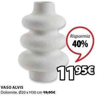 JYSK Vaso Alvis Ø20 x H30 cm offerta