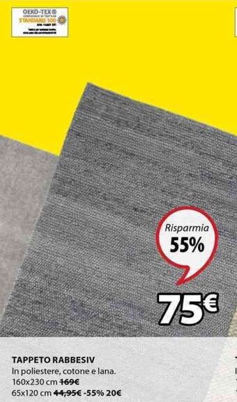 JYSK Tappeto Rabbesiv offerta