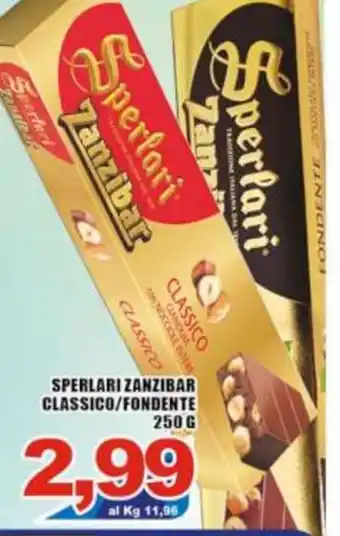 Sperlari Zanzibar Classica/Fondente 250 g