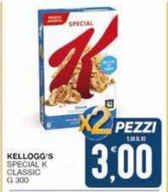 SeBón Supermercati Kellogg's Special K Classic G 300 offerta