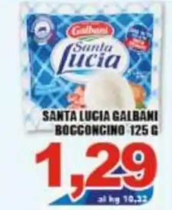 Gros Galbani Santa Lucia Bocconcino 125 g offerta